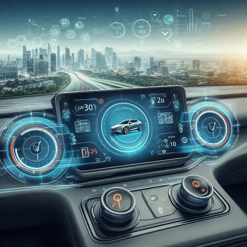 EV Infotainment Dashboard