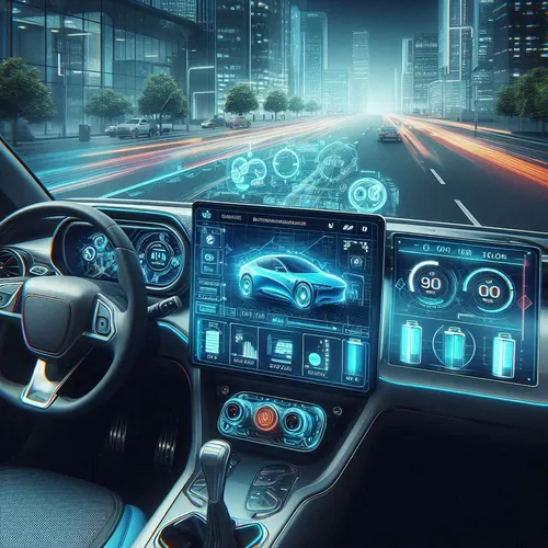 EV Infotainment Dashboard