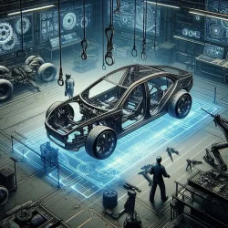 car-sheetmetal-Chassis Frame3